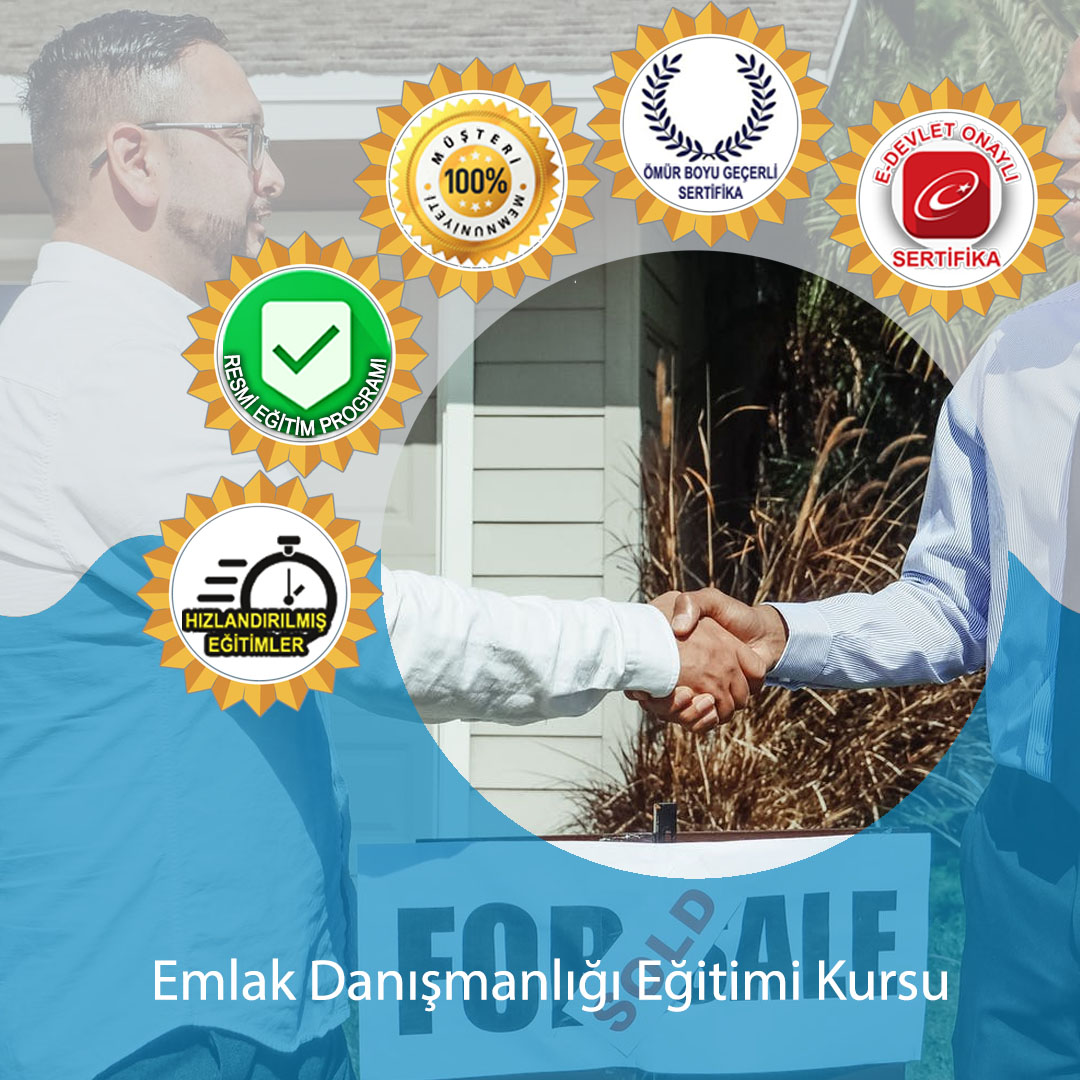 Emlak Danışmanlığı Eğitimi Kursu - Üniversite Ve E-Devlet Onaylı ...